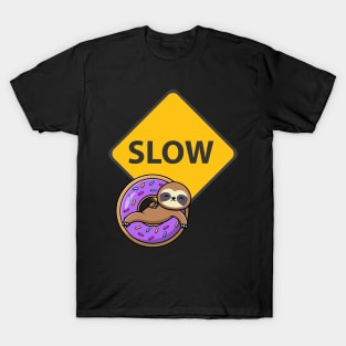 Donut Sloth T-Shirt